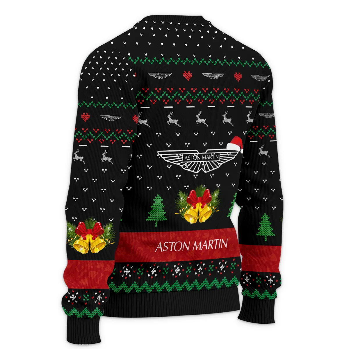 Xmas Pattern Aston Martin Formula 1 - Ugly Sweater BLVAF1220925A29AM - Image 5