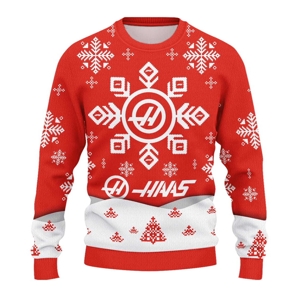 Xmas Pattern Haas Formula 1 - Ugly Sweater BLVAF1220925A26HAAS - Image 2