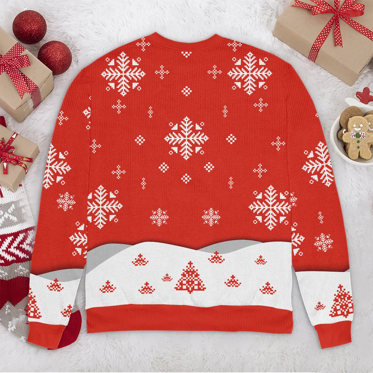 Xmas Pattern Haas Formula 1 - Ugly Sweater BLVAF1220925A26HAAS - Image 6