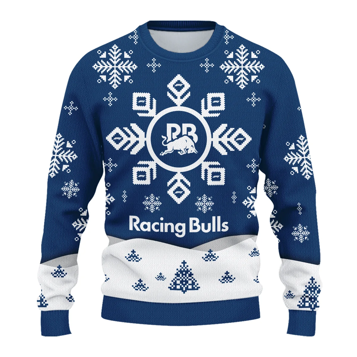 Xmas Pattern Racing Bulls Formula 1 - Ugly Sweater BLVAF1220925A26RAC - Image 2