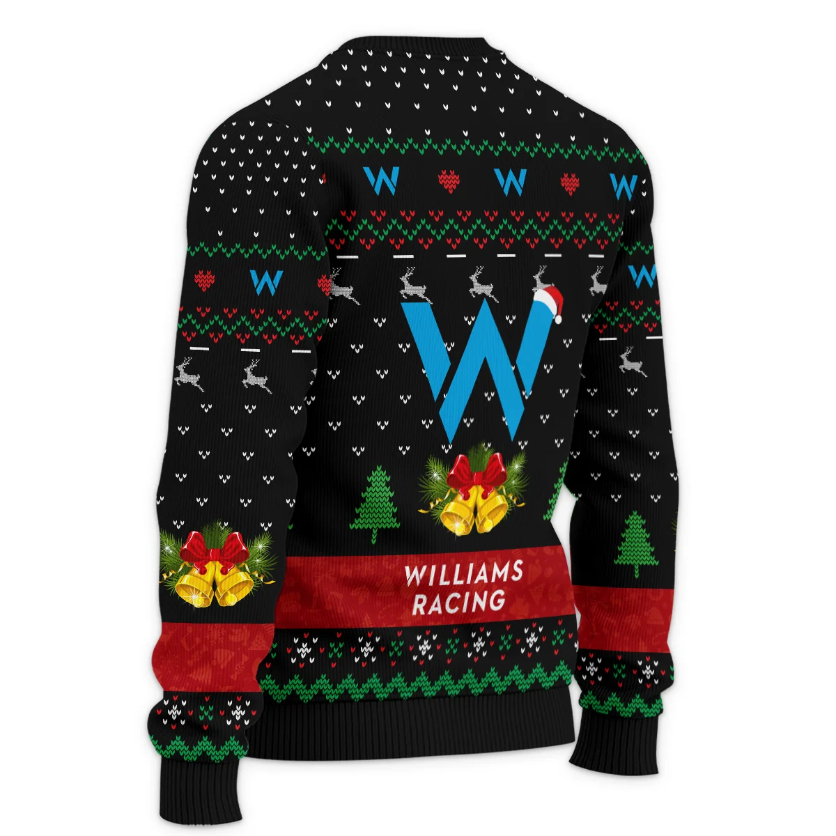 Xmas Pattern Williams Formula 1 - Ugly Sweater BLVAF1220925A29WIL - Image 5
