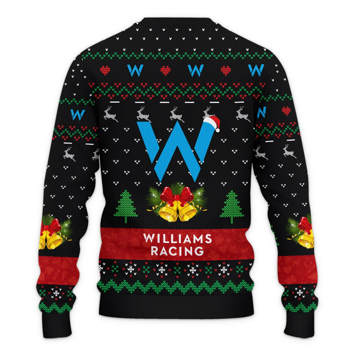 Xmas Pattern Williams Formula 1 - Ugly Sweater BLVAF1220925A29WIL - Image 3