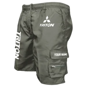 Mitsubishi Triton - Built for Road Trips Ute Drivers 4x4 Owners SUV Lovers Workwear Casual Shorts BLC1825A1TRT