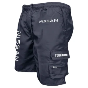 Nissan - Built for Road Trips Ute Drivers 4x4 Owners SUV Lovers Workwear Casual Shorts BLC1825A1NIS