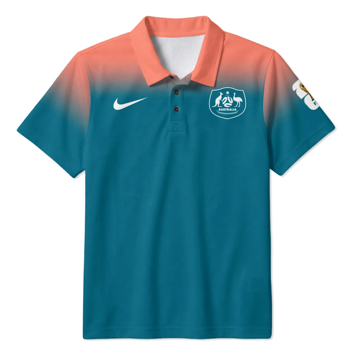 Australia Match Away 2026/27Jersey Polo Shirt All Over Prints - Gift for Australia Fans QTAU030426A7-PL - Image 2