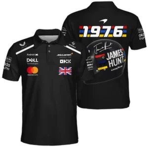 James Hunt x 2025 Edition Polo Shirt For Fans BL2725A3PL - Trackside Outfit