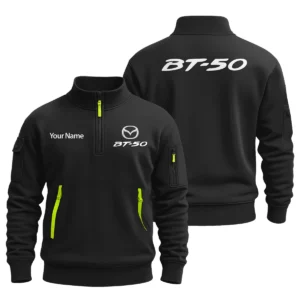 Mazda BT-50 - Built for Road Trips Ute Drivers 4x4 Owners SUV Lovers Sweatshirt Half Zipper BLC8825A1BT50