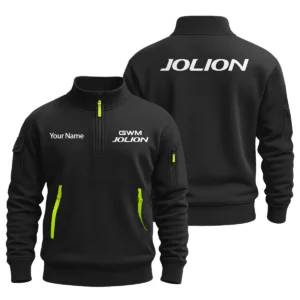 GWM Jolion - Built for Road Trips Ute Drivers 4x4 Owners SUV Lovers Sweatshirt Half Zipper BLC8825A1JOL