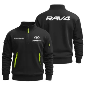 Toyota RAV4 - Built for Road Trips Ute Drivers 4x4 Owners SUV Lovers Sweatshirt Half Zipper BLC8825A1RAV4