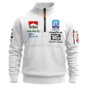 Alternative view of 1980 WDC Alan Jones Williams F1 Sweatshirt Zipper BLAJ5426A2SHZ