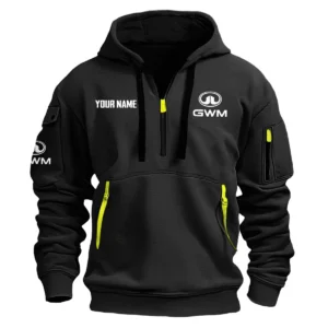 GWM - Built for Road Trips Ute Drivers 4x4 Owners SUV Lovers Hoodie Half Zipper BLC22525A1GWM