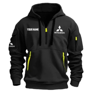 Mitsubishi - Built for Road Trips Ute Drivers 4x4 Owners SUV Lovers Hoodie Half Zipper BLC22525A1MIS