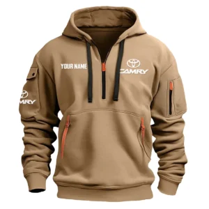 Toyota Camry - Built for Road Trips Ute Drivers 4x4 Owners SUV Lovers Hoodie Half Zipper BLC22525A1CMR