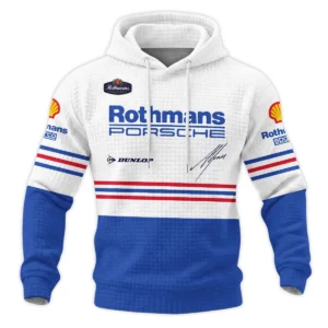 Alternative view of 1984 Alan Jones Rothmans Porsche Sandown 1000 Hoodie Quilted Waffle BLAJ5426A1HQW