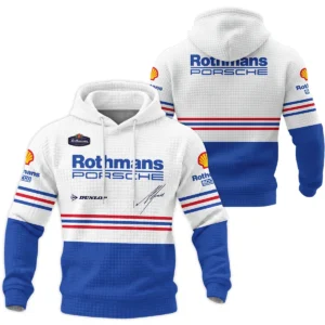 1984 Alan Jones Rothmans Porsche Sandown 1000 Hoodie Quilted Waffle BLAJ5426A1HQW