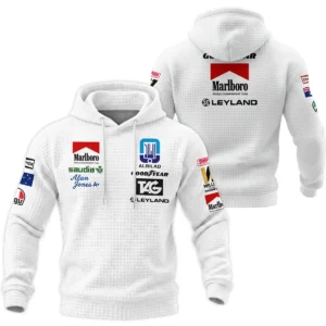 1980 WDC Alan Jones Williams F1 Hoodie Quilted Waffle BLAJ5426A2HQW