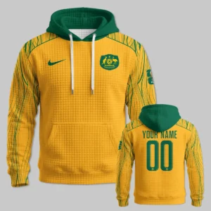 Australia Concept Jersey Hoodie Quilted Waffle All Over Prints - Gift for Australia Fans QTAU030426A4-HQW