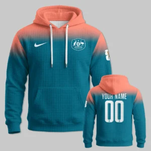 Australia Match Away 2026/27Jersey Hoodie Quilted Waffle All Over Prints - Gift for Australia Fans QTAU030426A7-HQW