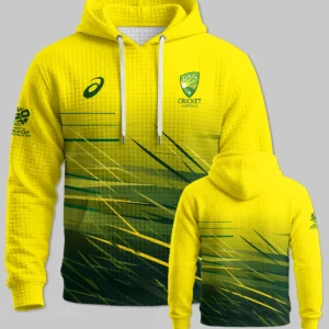 Cricket Australia 2026 Women's T20 World Cup Hoodie Quilted Waffle All Over Prints - Gift for Australia Fans QTCK010426A2-HQW