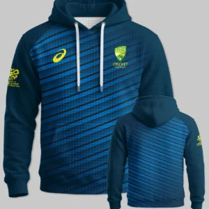 Cricket Australia 2026 Women's T20 World Cup Hoodie Quilted Waffle All Over Prints - Gift for Australia Fans QTCK010426A4-HQW