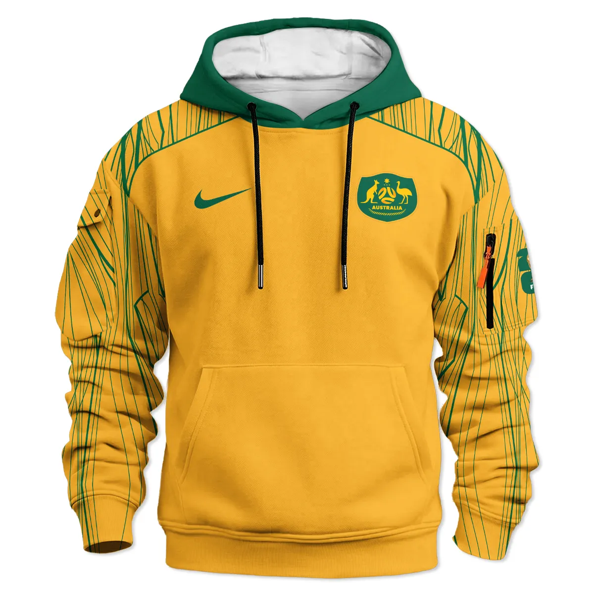 Australia Concept Jersey Cargo Hoodie All Over Prints - Gift for Australia Fans QTAU030426A4-LGE - Image 2
