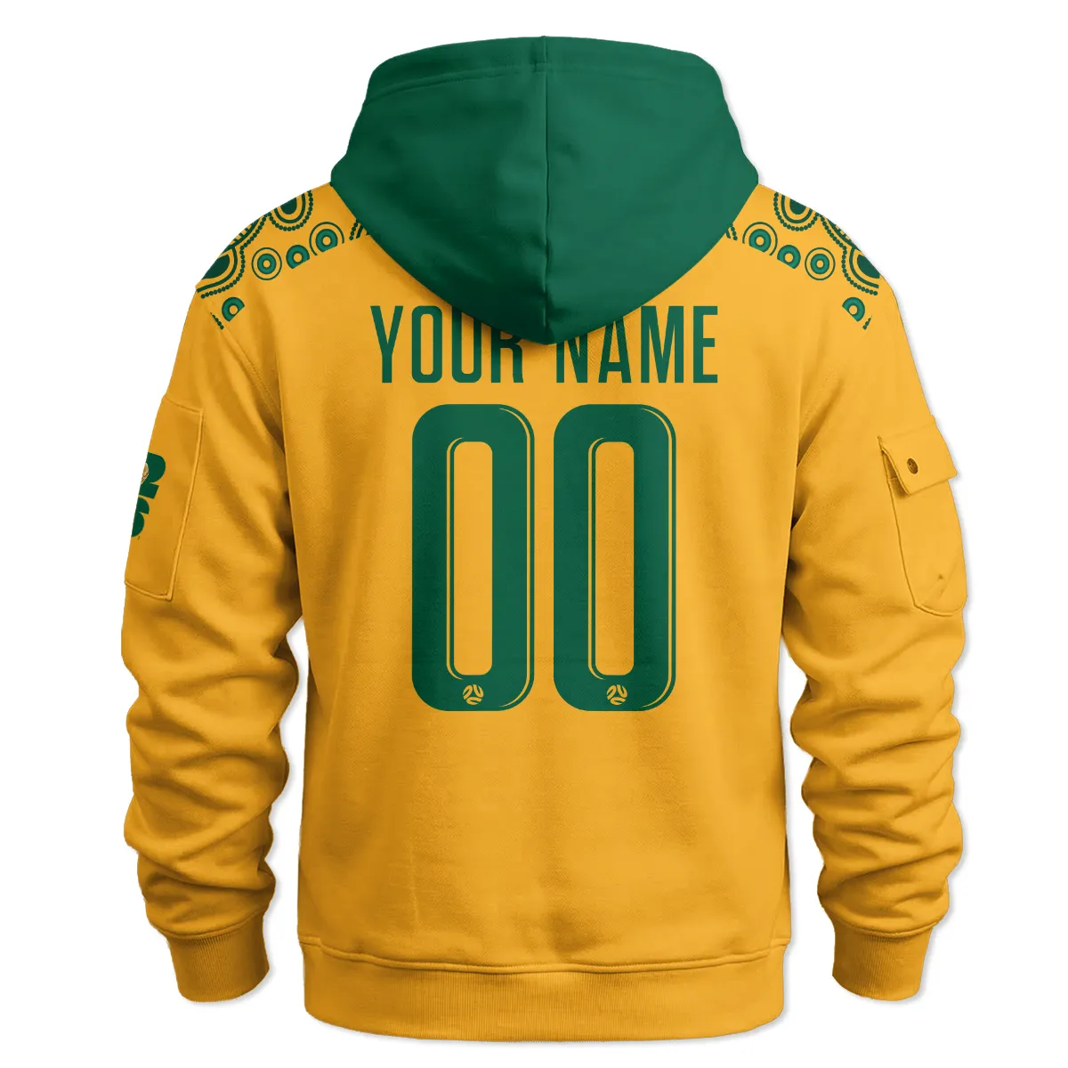 Australia Concept Jersey Cargo Hoodie All Over Prints - Gift for Australia Fans QTAU030426A3-LGE - Image 3