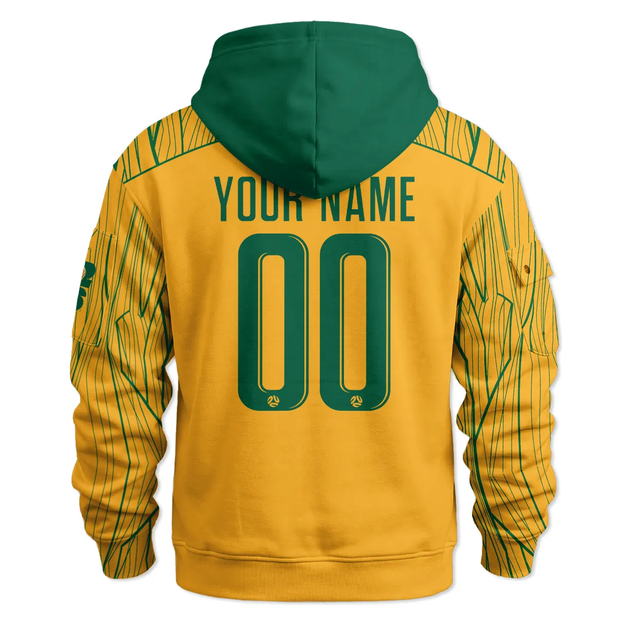 Australia Concept Jersey Cargo Hoodie All Over Prints - Gift for Australia Fans QTAU030426A4-LGE - Image 3