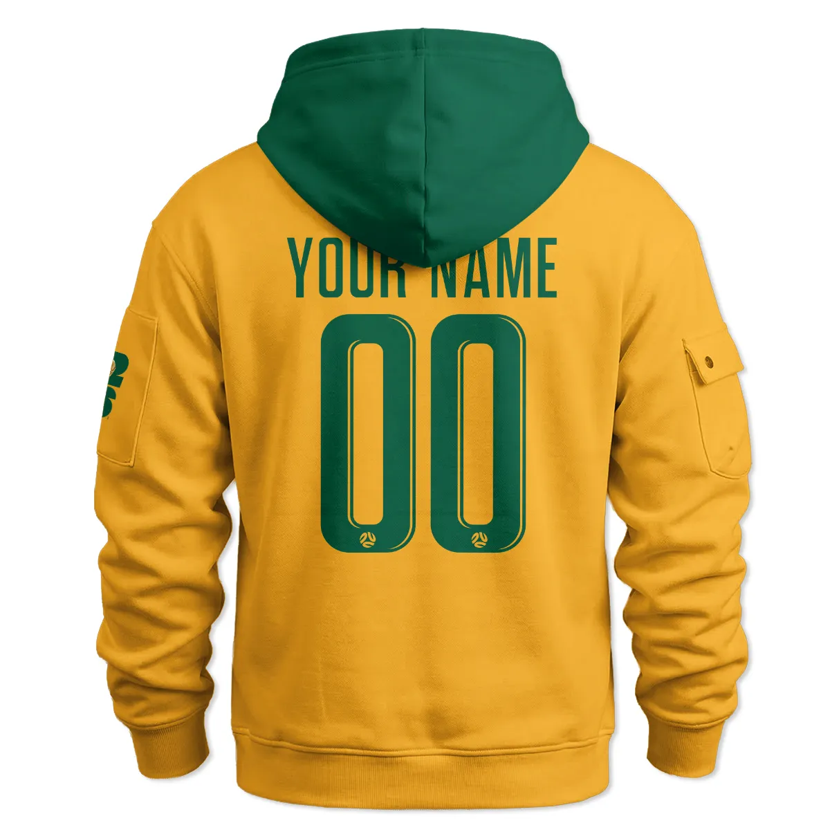 Australia Concept Jersey Cargo Hoodie All Over Prints - Gift for Australia Fans QTAU030426A5-LGE - Image 3