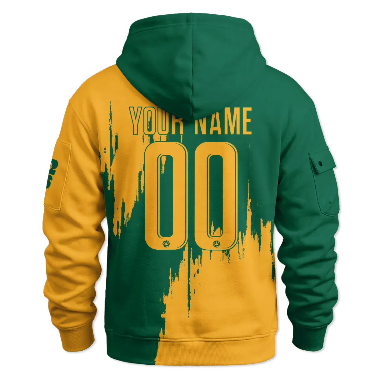 Australia Concept Jersey Cargo Hoodie All Over Prints - Gift for Australia Fans QTAU030426A6-LGE - Image 3