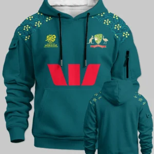 Cricket Australia 2026 Women's T20 World Cup Cargo Hoodie All Over Prints - Gift for Australia Fans QTCK300326AA5-LGE