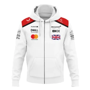 Alternative view of James Hunt x 2025 Edition Zipper Hoodie For Fans BL2725A1ZHD - Motorsport Apparel