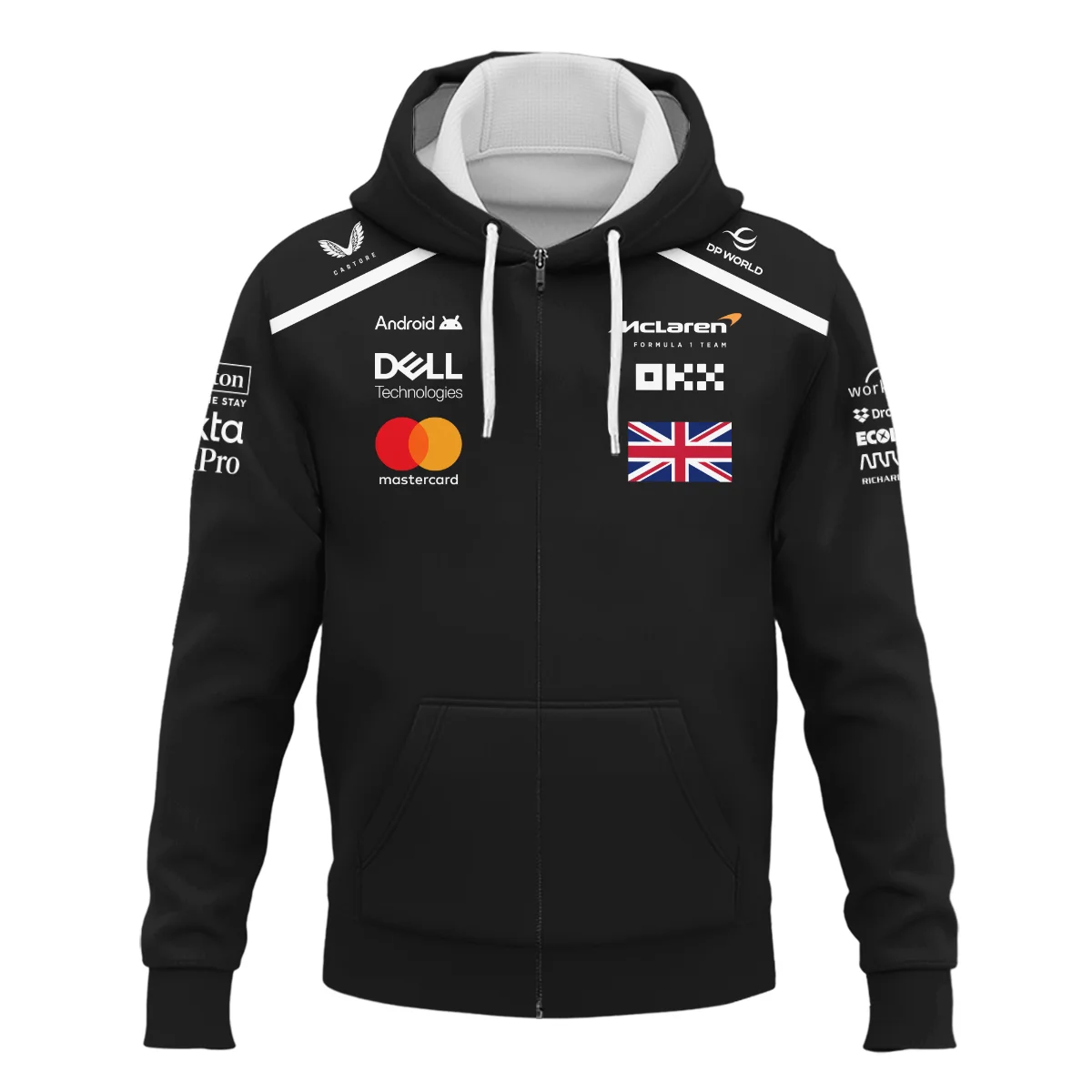 James Hunt x 2025 Edition Zipper Hoodie For Fans BL2725A3ZHD - F1 Fan Gear - Pit Lane Clothing - Image 2