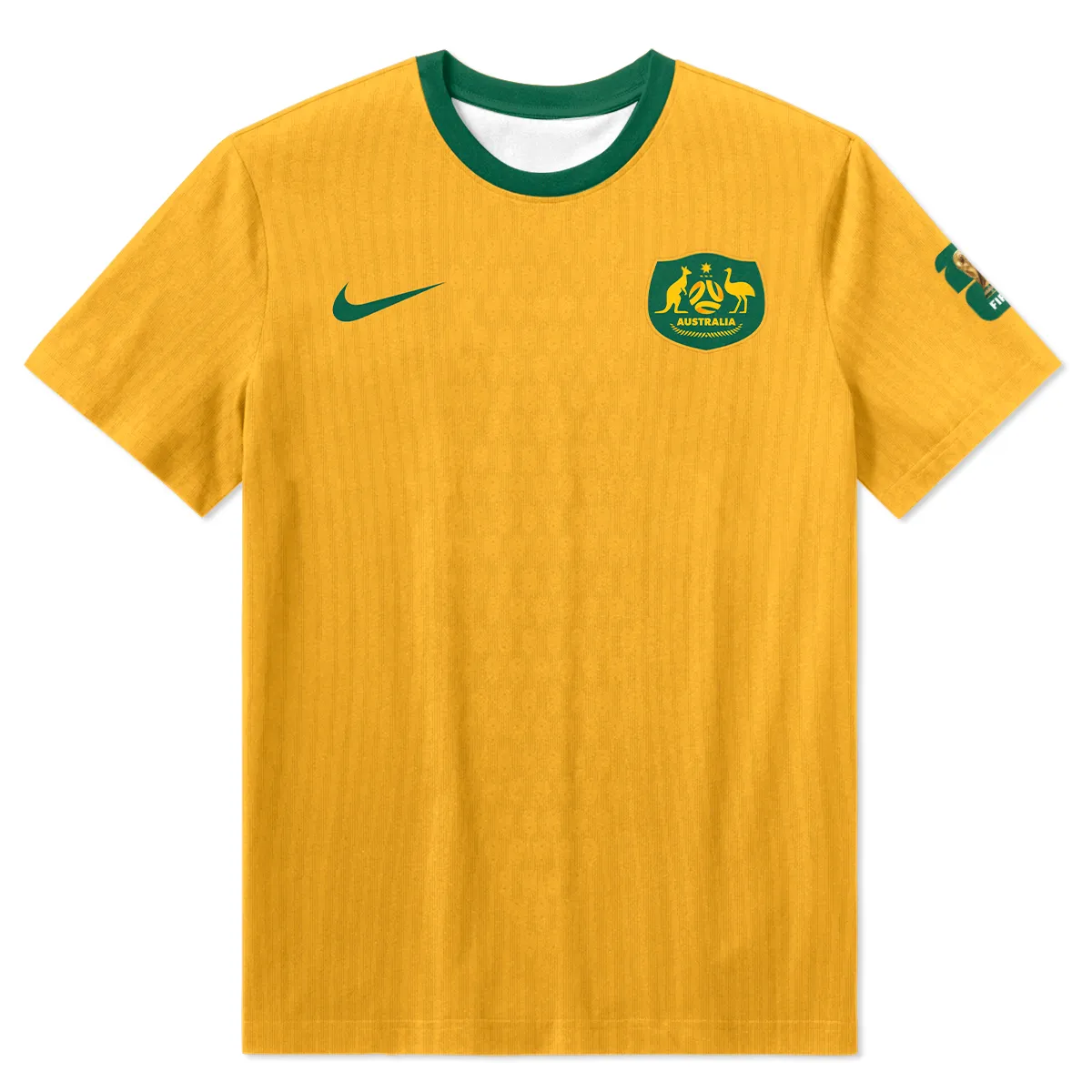 Australia Match Home 2026/27Jersey T-Shirt All Over Prints - Gift for Australia Fans QTAU030426A1-TS - Image 2