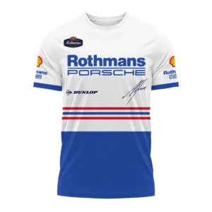 Alternative view of 1984 Alan Jones Rothmans Porsche Sandown 1000 T-Shirt BLAJ5426A1TS