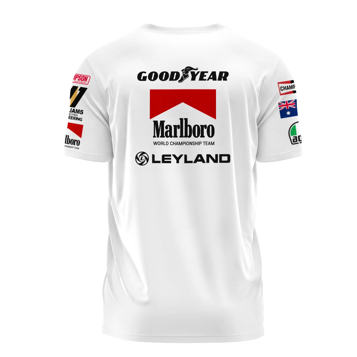 1980 WDC Alan Jones Williams F1 T-Shirt BLAJ5426A2TS - Image 3