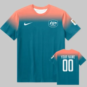 Australia Match Away 2026/27Jersey T-Shirt All Over Prints - Gift for Australia Fans QTAU030426A7-TS