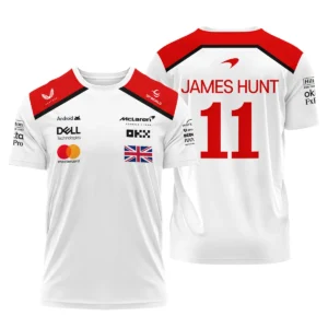 James Hunt x 2025 Edition T-Shirt For Fans BL2725A1TS - Motorsport Lifestyle Wear