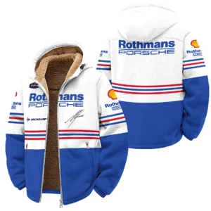 1984 Alan Jones Rothmans Porsche Sandown 1000 Winter Fleece Jacket BLAJ5426A1WFJ