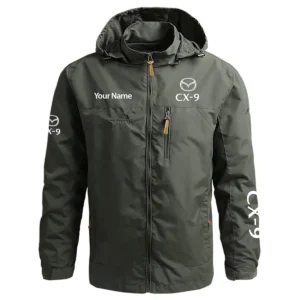 Mazda CX-9 - Built for Road Trips Ute Drivers 4x4 Owners SUV Lovers Waterproof Outdoor Jacket BLC30725A1CX9