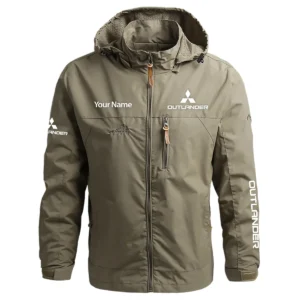Mitsubishi Outlander - Built for Road Trips Ute Drivers 4x4 Owners SUV Lovers Waterproof Outdoor Jacket BLC30725A1OLD