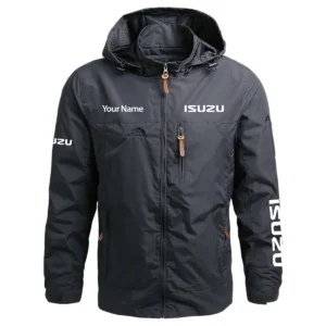 Isuzu - Built for Road Trips Ute Drivers 4x4 Owners SUV Lovers Waterproof Outdoor Jacket BLC30725A1ISZ