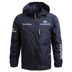 Hyundai - Built for Road Trips Ute Drivers 4x4 Owners SUV Lovers Waterproof Outdoor Jacket BLC30725A1HYD