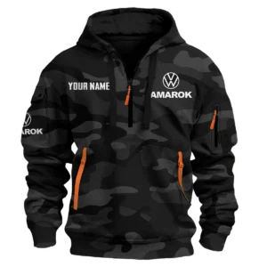 Volkswagen Amarok - Built for Road Trips Ute Drivers 4x4 Owners SUV Lovers Hoodie Half Zip BLC11625A1AMK