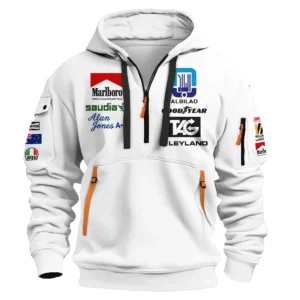 Alternative view of 1980 WDC Alan Jones Williams F1 Hoodie Half Zip BLAJ5426A2HDF