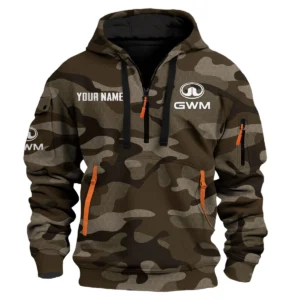 GWM - Built for Road Trips Ute Drivers 4x4 Owners SUV Lovers Hoodie Half Zip BLC11625A1GWM