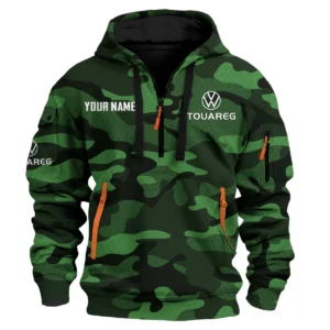 Volkswagen Touareg - Built for Road Trips Ute Drivers 4x4 Owners SUV Lovers Hoodie Half Zip BLC11625A1TRG