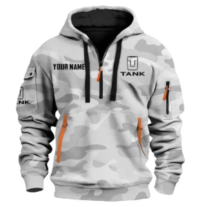 GWM Tank - Built for Road Trips Ute Drivers 4x4 Owners SUV Lovers Hoodie Half Zip BLC11625A1TANK