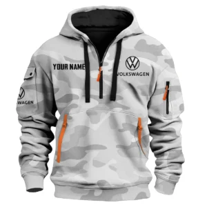 Volkswagen - Built for Road Trips Ute Drivers 4x4 Owners SUV Lovers Hoodie Half Zip BLC11625A1VWG