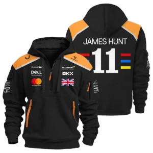 James Hunt x 2025 Edition Hoodie Half Zipper For Fans BL2725A2HDF - Pit Lane Clothing