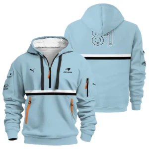 OP81 Oscar Piastri Puma McLaren - Hoodie Half Zip BLOP28326A1HDF